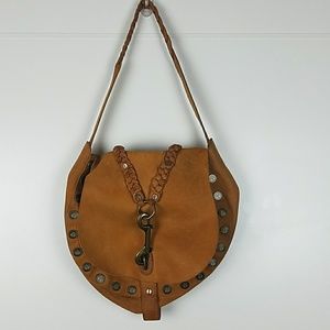 COLE HAAN G Series Leather Bag Hobo Boho Hippie